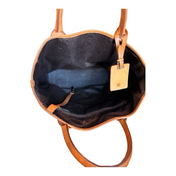 Bally Vintage Bennas Canvas and Italian Vachetta Tote, 90s, Made in Italy - Picture 13 of 13